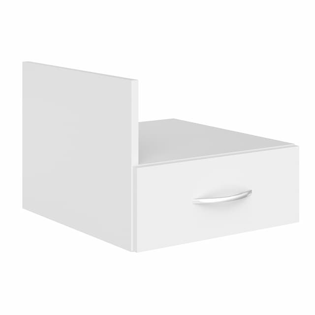 Тумба подвесная с 1-м ящиком Skyland SC-1V.1 белый 412х450х323/163 SIMPLE