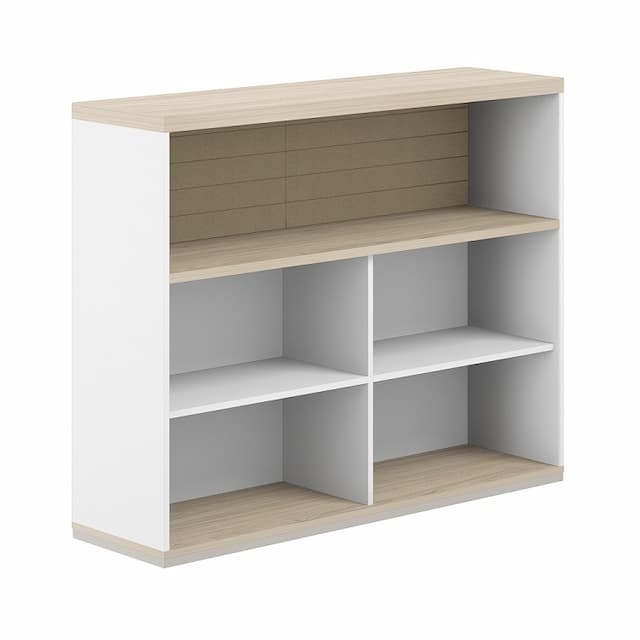 Стеллаж-комбо 1638 односторонний Norden Allegro AG.253.402.663.BG с топом и экраном тканевым высоким