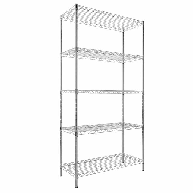 Стеллаж металлический напольный Gastrorag 1430-60/5 C