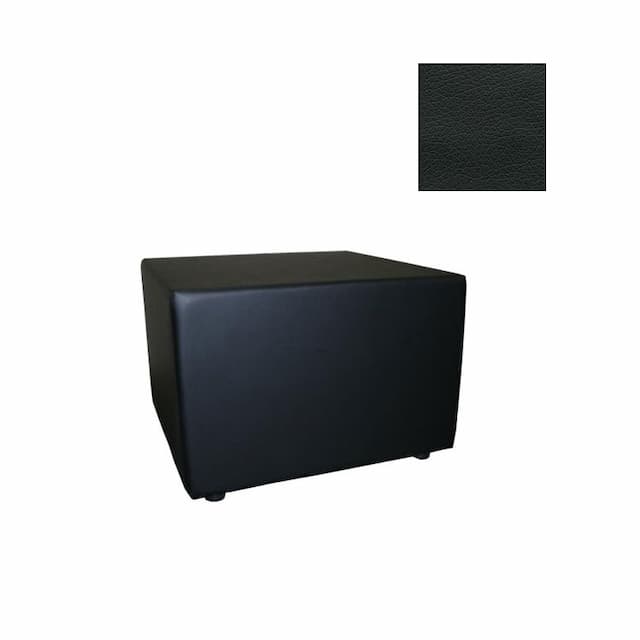 Стол журнальный Юнитекс ОКТАВА Oc/St/cn1114 экокожа премиум / черная