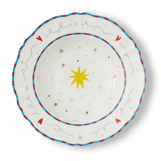Тарелка глубокая Ø 23 см Bitossi Il Frutto Della Passione PAN01042 Stella