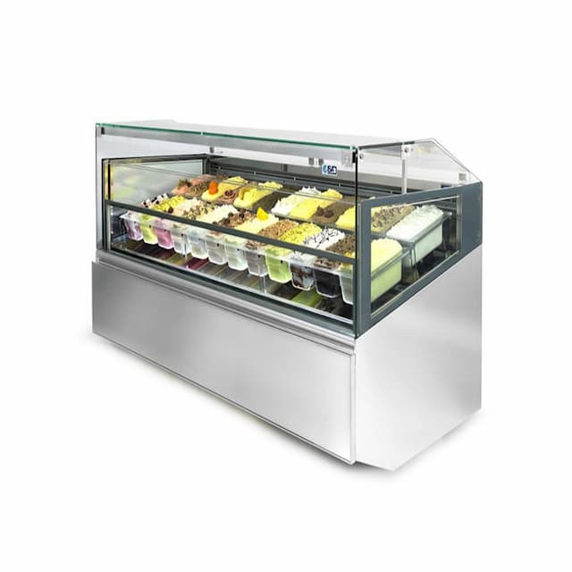 Витрина для мороженого ISA GELATOSUPERSHOW 120 RV H135